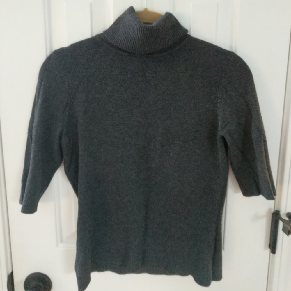 Inc short sleeve turtleneck